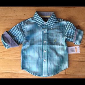 NWT Baby Button Up Nautica Shirt